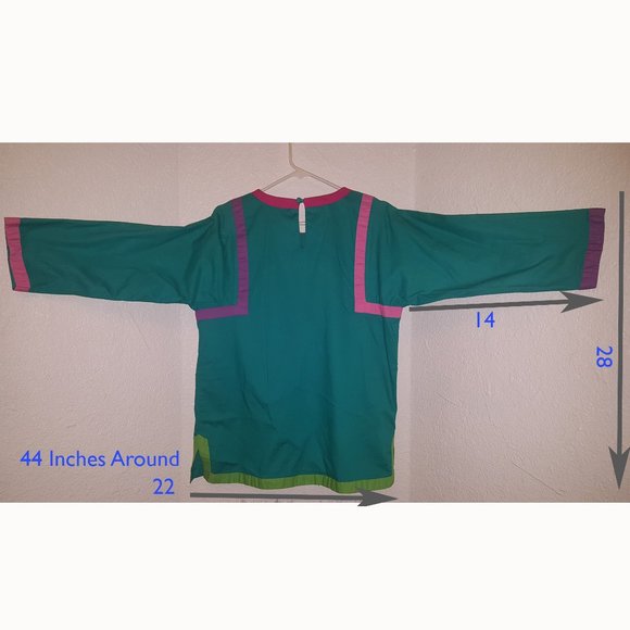 VTG Ramona Rull Mirrored Embroidered Tunic & Pants - Picture 10 of 15